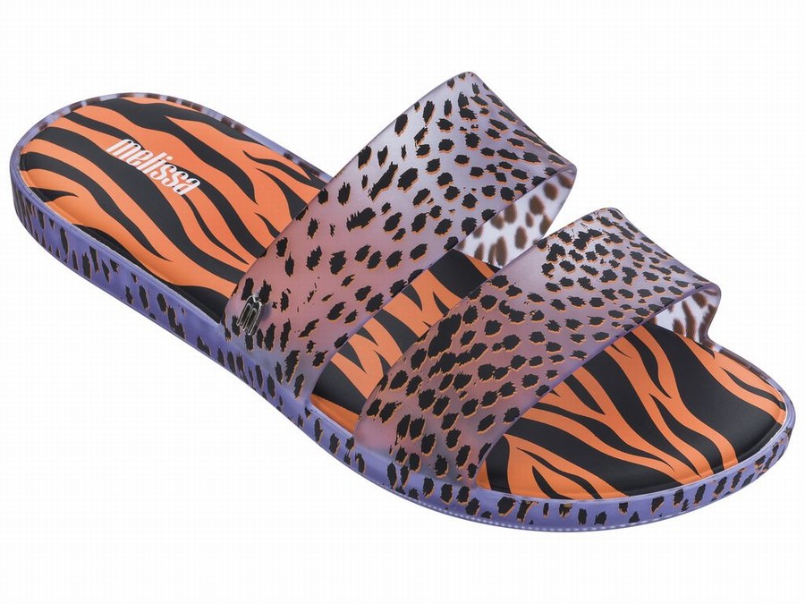 Chanclas De Baño Melissa Colour Pop Wild Trans Mujer - Moradas - Argentina HJP-248601